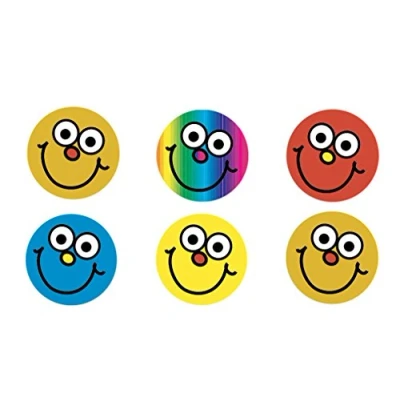 Abbildung von SuperStickers Runde Mini Smiley Gesicht Belohnungsaufkleber 234 Stück