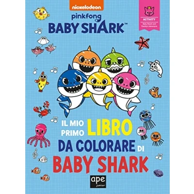 Abbildung von Il mio primo libro da colorare di Baby Shark. Ediz. a colori