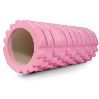 Abbildung von Mobiclinic® fitness, Faszienrolle, Fitroller, Schaumstoff und eva, 14x33 cm, Pilates, Yoga, Dehnübungen, Tragbar, Multifunktional, Für den gesamten körper, Massageroller, 3 intensitätsstufen