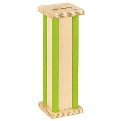 Abbildung von Nino Percussion Wood Rainmaker Instrument Regenmacher Musikinstrument für Kinder ab 5 Jahren Baltische Birke, Natur (NINO WRM1)