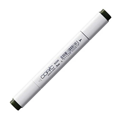 Abbildung von COPIC Classic Marker Typ BG 99, Flagstone Blue, professioneller Layoutmarker, mit einer breiten und feinen Spitze