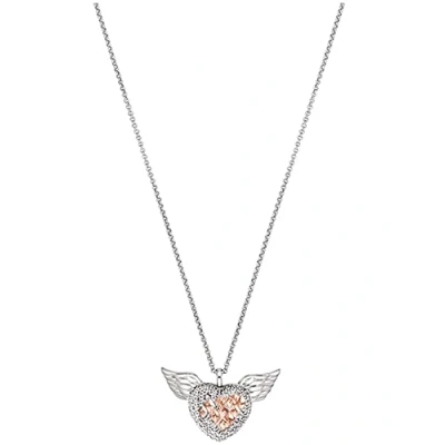 Abbildung von Engelsrufer 925 Silber Damen Kette mit HEARTANGEL und Rosé, ERN BIR