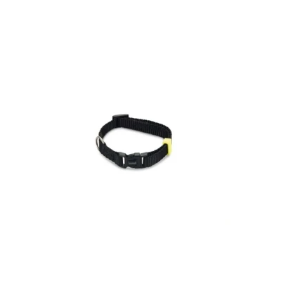 Abbildung von Beeztees Nylon Halsband Uni Schwarz 20 30cmx10mm