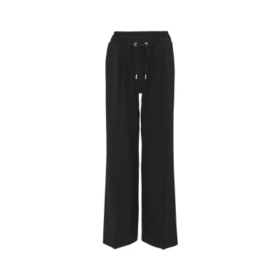 Abbildung von Opus WIDE LEG Mutasi Stoffhose, Damen, Größe: 38, Black