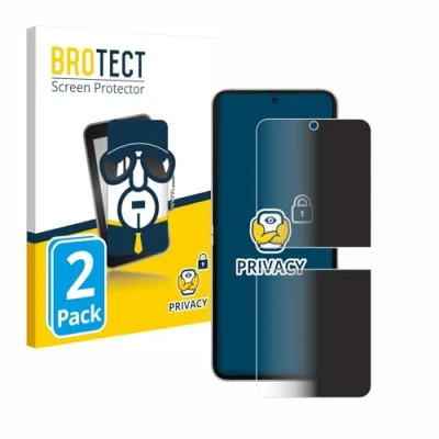 Abbildung von BROTECT (2 Stück Anti Spy Blickschutzfolie für Samsung Galaxy Z Flip6 Privacy Screen Protector [Displayschutz Folie, Sichtschutz, Blaulichtfilter]