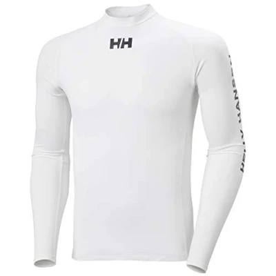 Abbildung von Helly Hansen Herren Segel Rashguard, S, Weiß