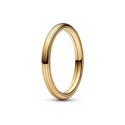 Abbildung von PANDORA Silberring ME Ring für Damen aus 925er Silber, IP Gold
