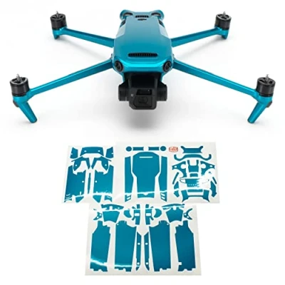 Abbildung von WRAPGRADE Skin Kompatibel mit Mavic 3 / Classic (Caribbean Blue)