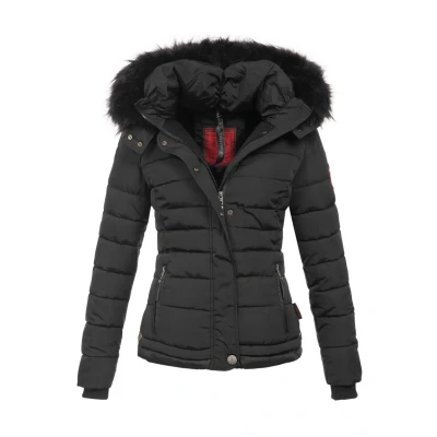Abbildung von Navahoo Stepp Kurzja Winterjacke, Damen, Größe: Large, Schwarz