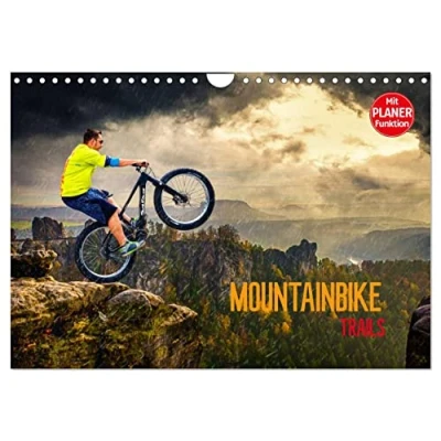 Abbildung von Mountainbike Trails (Wandkalender 2025 DIN A4 quer), CALVENDO Monatskalender