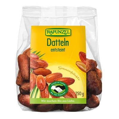 Abbildung von Rapunzel Datteln ohne Stein Deglet Nour HIH 0,25 kg 8er Pack