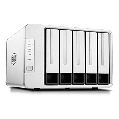 Abbildung von TERRAMASTER F5 422 10GbE NAS 5 Bay Netzwerkspeicher Server Quad Core CPU mit Hardware Verschlüsselung (Ohne Festplatte)