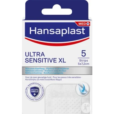 Abbildung von Hansaplast Ultra Sensitive XL 5 strips 5x7,2cm
