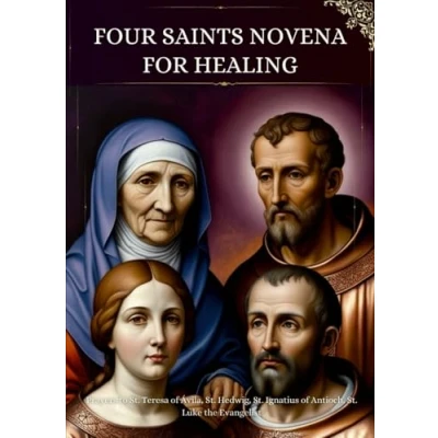 Abbildung von Four Saints Novena for Healing: Prayers to St. Teresa of Ávila, Hedwig, Ignatius Antioch, Luke the Evangelist