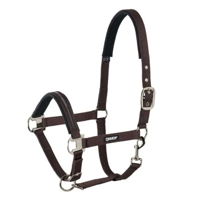 Abbildung von Eskadron Halfter Pin Buckle Dunkelbraun Warmblut