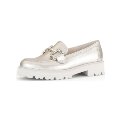 Abbildung von Gabor Slipper, Damen, Größe: 40, Beige Veloursleder