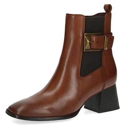 Abbildung von Caprice Stiefelette Cognac nappa, Damen, Größe: 36, nappa Schuhe