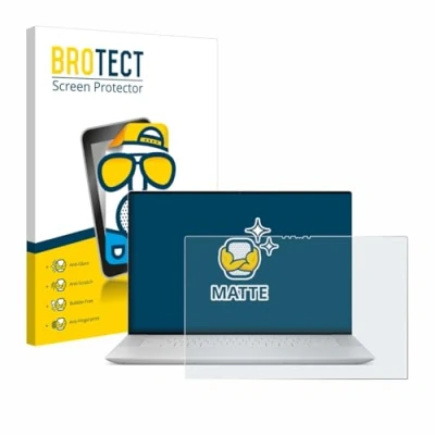 Abbildung von BROTECT Entspiegelungs Schutzfolie für Dell XPS 16 9640 Matte Displayschutz Folie, Anti Reflex, Fingerprint