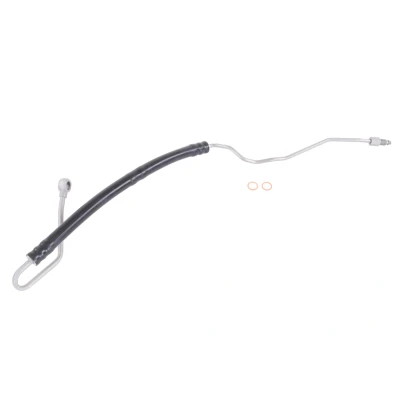 Abbildung von VAICO V10 6990 Hydraulikschlauch, Lenkung von Lenkgetriebenach Kühlrohr VOLKSWAGEN: Polo IV Schrägheck, Fox Limousine