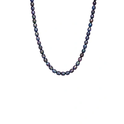 Abbildung von Valero Pearls Damen Kette aus 925/ Sterling Silber mit Süßwasser Zuchtperlen ca. 8,0 9,0 mm