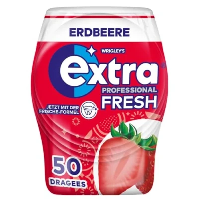 Abbildung von Extra Professional Fresh Kaugummi, Erdbeere, 50 Dragees