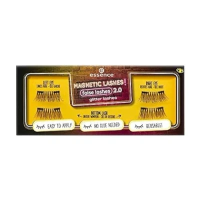 Abbildung von Essence Magnetic Lashes! false lashes 2.0 glitter Nr. 01 my are super power = 1 Set