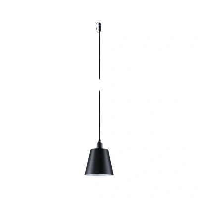 Abbildung von Paulmann 931.04 Plug &amp; Shine Pendelleuchte Kofia IP44 3000K 2W Anthrazit