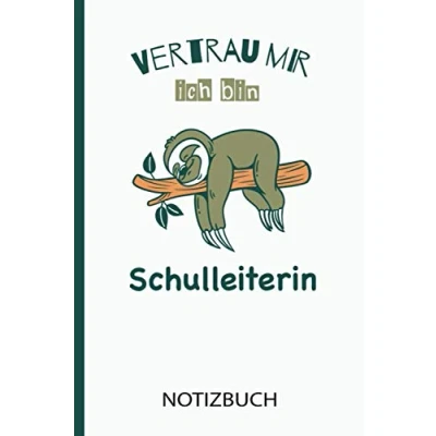 Abbildung von Vertrau mir ich bin Schulleiterin: A5 Notizbuch als Geschenk für eine Schulleiterin /punktiert Geschenke zum GeburtstagGeburtstagsgeschenk Kollegin