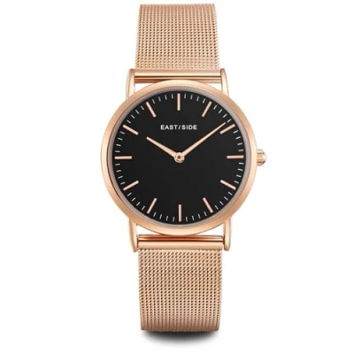 Abbildung von Eastside Quarzuhr Cassina roségold, mit Edelstahl Armband