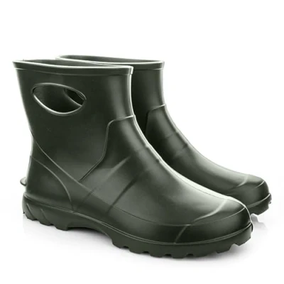 Abbildung von LEMIGO Unisex Sehr Leichte Garten Regenstiefel aus EVA Damen Herren Gummistiefel 36 47 EU (Grün, 43)