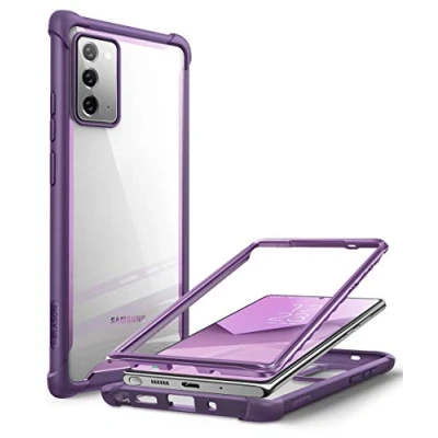 Abbildung von i Blason Transparent Hülle für Samsung Galaxy Note 20 (6.7&quot;) Handyhülle Bumper Case Robust Schutzhülle Cover [Ares] OHNE Displayschutz 2020 Ausgabe, Lila