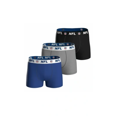 Abbildung von NFL Shield 3pk Boxers BLU/MGR/BLK M