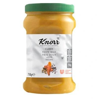 Abbildung von Knorr Professional Würzpaste Curry mild (natürlicher Geschmack, immer einsatzbereit) 1er Pack (1 x 750g)