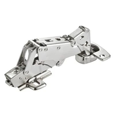 Abbildung von SO TECH® Türbeschlag Softclose Weitwinkel Scharnier 165 Sensys 8657i (1 St), Eckanschlag Schnellmontage inkl. Montageplatte Höhe 1,5 mm