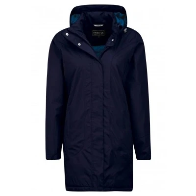 Abbildung von Dunkelblaue Damenregenjacke Claire von Pro X Elements