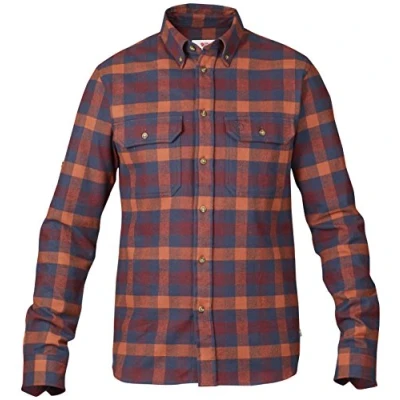 Abbildung von Fjallraven Herren Skog M Long Sleeved T Shirt, Navy, XS