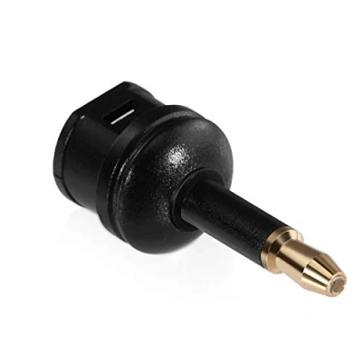 Abbildung von HDSupply AA030 Audio Adapter 3,5mm Optical Stecker auf Toslink Buchse