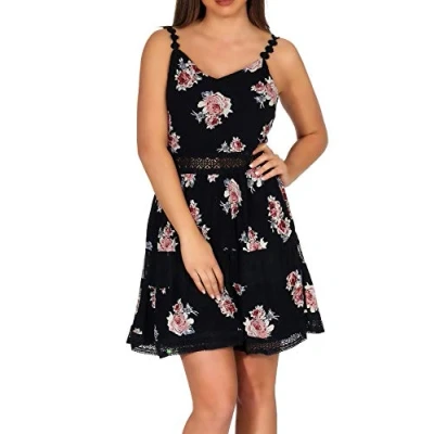 Abbildung von ONLY Trägerkleid &quot;ONLKARMEN ANNE LIFE S/L DRESS WVN NOOS&quot;