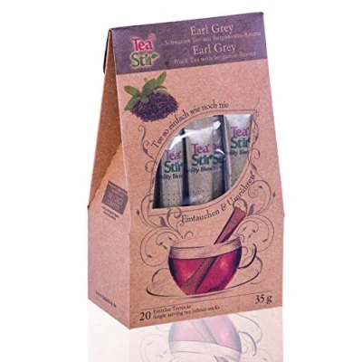 Abbildung von Earl Grey Tee 20 umweltfreundliche Teesticks Tea Sticks