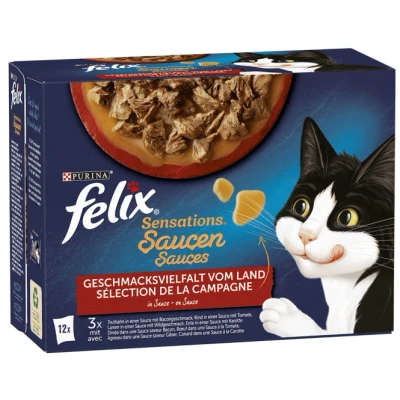Abbildung von Felix Sensations Saucen Geschmacksvielfalt vom Land in Sauce