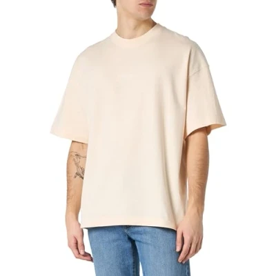 Abbildung von Jack &amp; Jones Jorsantorini TEE CREW NECK Tshirt basic, Herren, Größe: Medium, Buttercream
