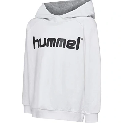Abbildung von Hummel LOGO Hoodie Unisex Kapuzenpullover für Kinder, Größe: 116, White