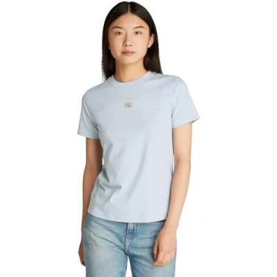 Abbildung von Calvin Klein Jeans T Shirt WOVEN LABEL REGULAR TEE mit Logo
