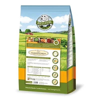 Abbildung von Bellfor Trockenfutter mit Wildlachs Wildbach Schmaus 7,5 kg 7500 g