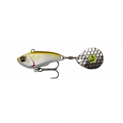 Abbildung von Savage Gear Fat Tail Spin sinkend Jig Spinner, Größe/Gewicht/Farbe:5.5cm / 9g Ayu