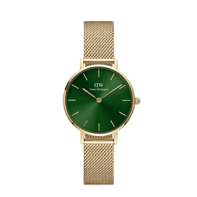 Abbildung von Daniel Wellington Petite EMERALD, 28MM Gold Uhr, Größe: 32, coloured