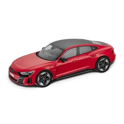 Abbildung von Audi 5012320051 Modellauto RS e tron GT Maßstab 1:18 Miniatur Modell, rot