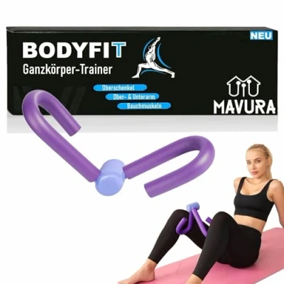 Abbildung von MAVURA Multitrainer BODYFIT Oberschenkeltrainer Ganzkörpertrainer Figurformer, Fitness Yoga Sportgerät Armtrainer Beintrainer