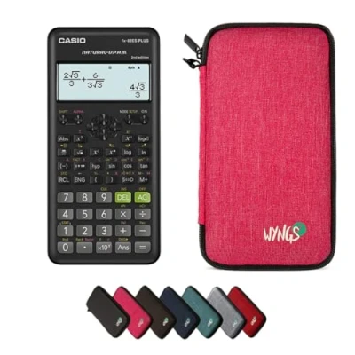 Abbildung von CALCUSO Sparpaket Pink mit Taschenrechner Casio FX 82ES Plus 2nd Edition (Englisch)