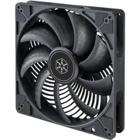 Abbildung von SilverStone Technology Air Pentrator 184i PRO, Verbesserter PWM gesteuerter 180 mm Lüfter mit Luftkanalisierung, SST AP184i schwarz